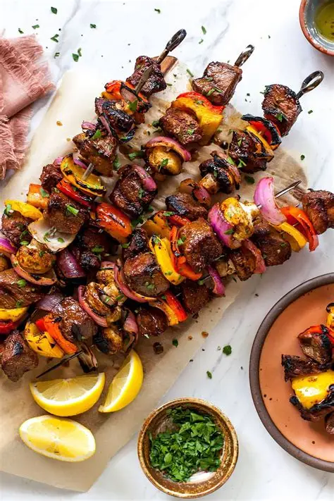 Grilled Meat Skewers