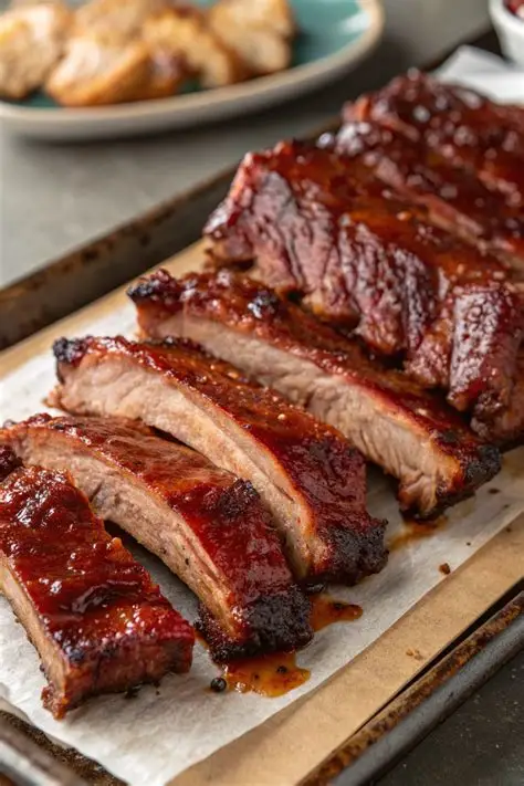 Sweet & Sour Glazed Ribs