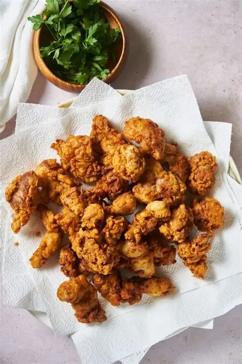 Battered Chicken Gizzards