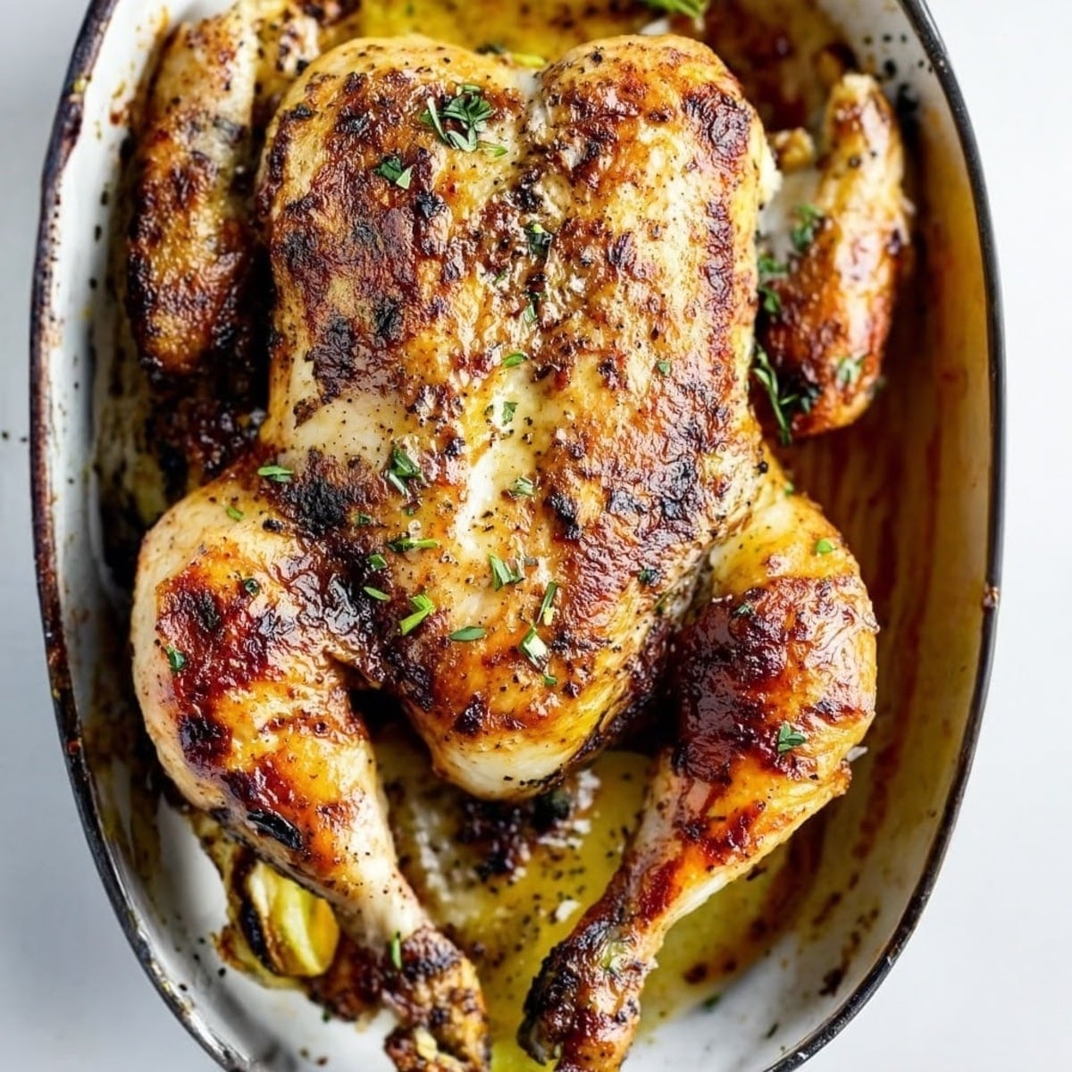 Salt-Roasted Chicken