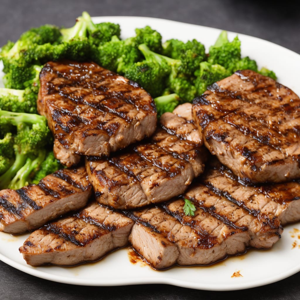 Grilled Pork Steak